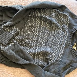 Gray sweater